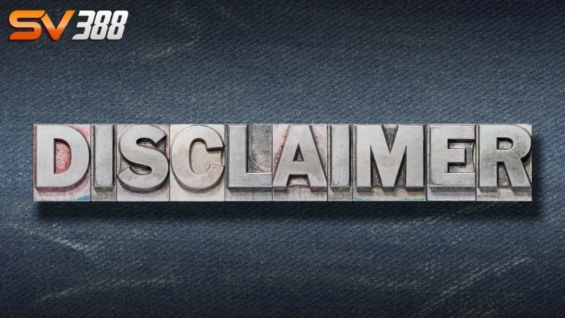 Miễn trừ trách nhiệm SV388 - Chính sách bảo mật thông tin - SLOT68.MOBI Miễn trừ trách nhiệm SV388 - Chính sách bảo mật thông tin - SLOT68.MOBI